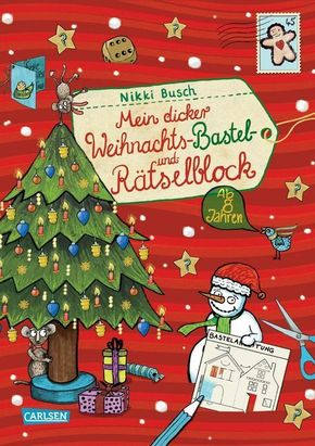 Mein dicker Weihnachts-Bastel- und Rätselblock - Bd.3