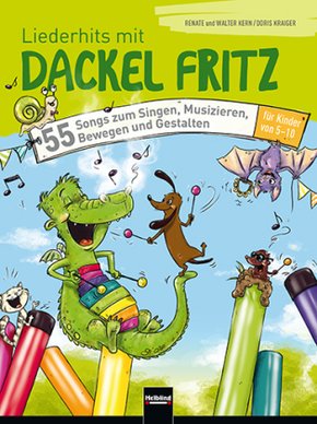 Liederhits mit Dackel Fritz - Originalaufnahmen-Paket, m. 3 Audio-CD