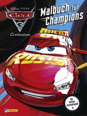 Disney Cars 3, Malbuch für Champions