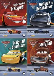 Disney Cars 3: Malspaß, 4 Hefte