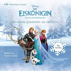 Die Eiskönigin - Völlig unverfroren und weitere Geschichten aus Arendelle, 4 Audio-CDs