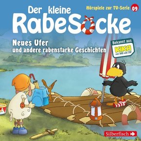 Neues Ufer, Die verfluchte Teekanne, Der große Sockini (Der kleine Rabe Socke - Hörspiele zur TV Serie 9), 1 Audio-CD