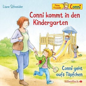 Conni kommt in den Kindergarten / Conni geht aufs Töpfchen (Meine Freundin Conni - ab 3), 1 Audio-CD