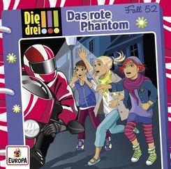 Die drei !!! - Das rote Phantom, 1 Audio-CD