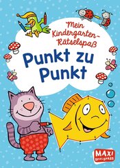 Mein Kindergarten-Rätselspaß. Punkt zu Punkt