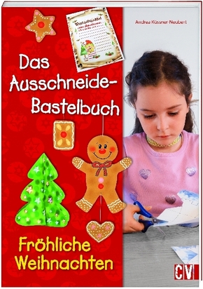 Ausschneidebastelbuch Fröhliche Weihnachten