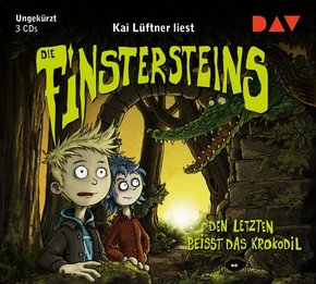 Die Finstersteins - Den Letzten beißt das Krokodil!, 3 Audio-CDs