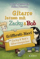 Gitarre lernen mit Zacky & Bob: Griffbrett-Navi
