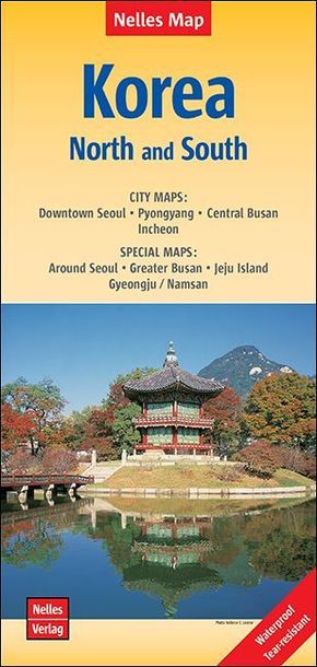 Nelles Map Landkarte Korea: North and South