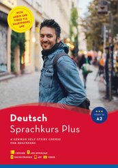 Hueber Sprachkurs Plus Deutsch A1/A2, Englische Ausgabe, m. 1 Buch, m. 1 Buch