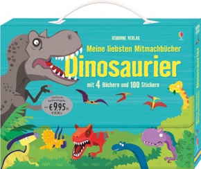 Meine liebsten Mitmachbücher: Dinosaurier, 4 Bde.