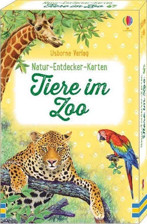 Natur-Entdecker-Karten: Tiere im Zoo