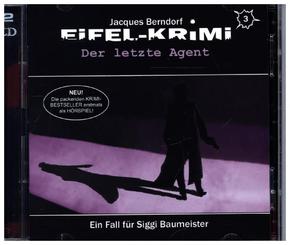 Eifel Krimi - Der letzte Agent, 2 Audio-CDs, 2 Audio-CD