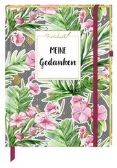 Notizbuch - Notebook Meine Gedanken (Stoffeinband)