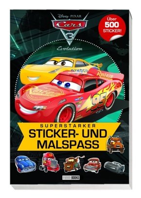 Disney Cars 3: Superstarker Sticker- und Malspaß