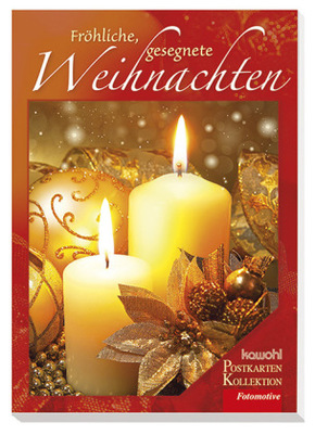 Fröhliche, gesegnete Weihnachten, Postkartenbuch