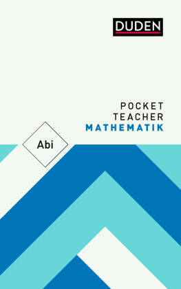 Pocket Teacher Abi Mathematik