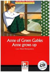 Helbling Readers Red Series, Level 3 / Anne of Green Gables - Anne grows up, m. 1 Audio-CD