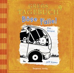 Gregs Tagebuch - Böse Falle!, 1 Audio-CD