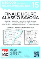 IGC Wanderkarte Finale Ligure - Alassio - Savona