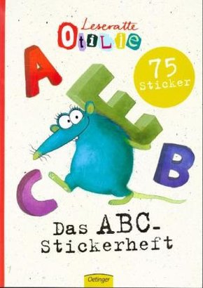 Leseratte Otilie. Das ABC-Stickerheft