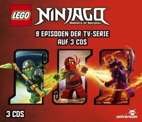 LEGO Ninjago Hörspielbox, 3 Audio-CD - Tl.3