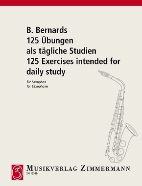 125 Übungen als tägliche Studien, Saxophon