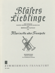 Bläsers Lieblinge, Klarinette (Trompete), Melodie-Ausgabe