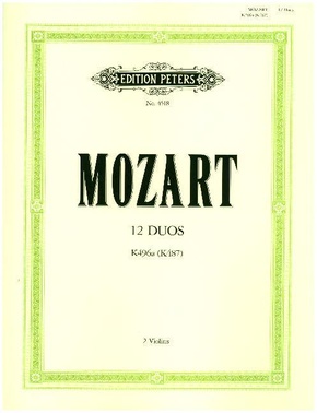 12 Duos KV 487 (496a) (original: 12 Duos für 2 Hörner (1786))