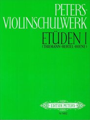 Peters-Violinschulwerk: Etüden, Band 1, 2 Teile - Bd.1
