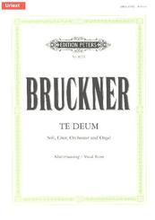 Te Deum für 4 Solostimmen, Chor, Orchester und Orgel C-Dur (1884)