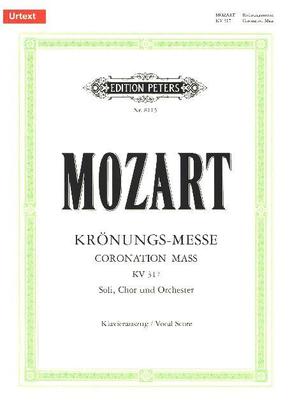 Missa C-Dur KV 317 'Krönungs-Messe' (Salzburg, 23. März 1779), Klavierauszug