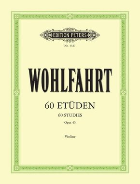60 Etüden op. 45, für Violine solo