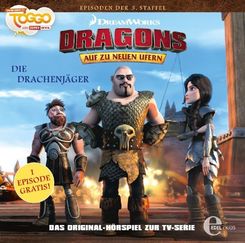 Dragons - Auf zu neuen Ufern - Drachenjäger, 1 Audio-CD