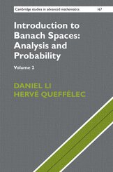 Introduction to Banach Spaces: Analysis and Probability - Vol.2