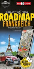 High 5 Edition Interactive Mobile Roadmap Frankreich. France