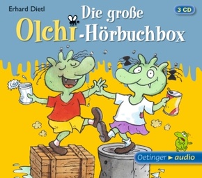 Die große Olchi-Hörbuchbox, 3 Audio-CD