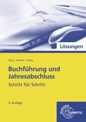 Buchführung und Jahresabschluss, Lösungen