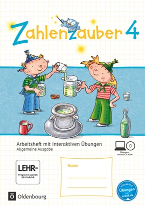 Zahlenzauber - Mathematik für Grundschulen - Allgemeine Ausgabe 2016 - 4. Schuljahr