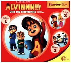 Alvinnn!!! und die Chipmunks - Starter-Box, 3 Audio-CDs - Box.1