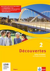 Découvertes 2. Ausgabe Bayern, Cahier d'activités mit MP3-CD und Video-DVD - Bd.2
