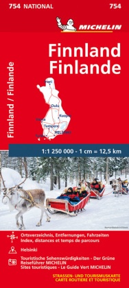 Michelin Karte Finnland