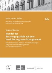 Wandel der Beratungsqualität auf dem Versicherungsvermittlungsmarkt