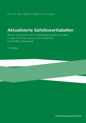 Aktualisierte Gehölzwerttabellen