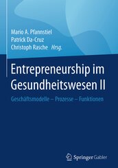 Entrepreneurship im Gesundheitswesen - Bd.2