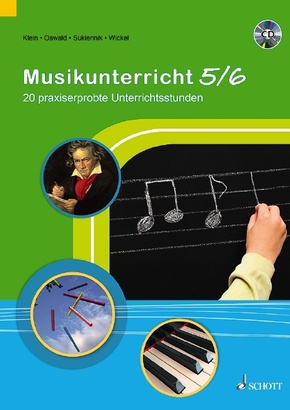 Musikunterricht 5/6, m. Audio-CD