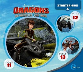 Dragons - Die Reiter von Berk - Dragons Starter-Box, 3 Audio-CDs - Folge.4