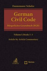German Civil Code Volume I; .