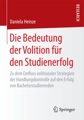 Die Bedeutung der Volition für den Studienerfolg