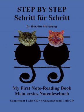 Step by Step / Schritt für Schritt - My First Note-Reading Book / Mein erstes Notenlesebuch